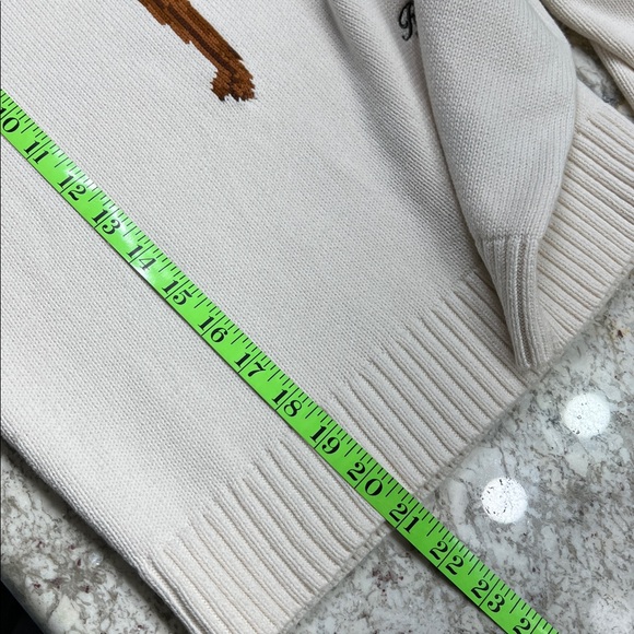 Ralph Lauren Cream Knit Sweater - Picture 10 of 11